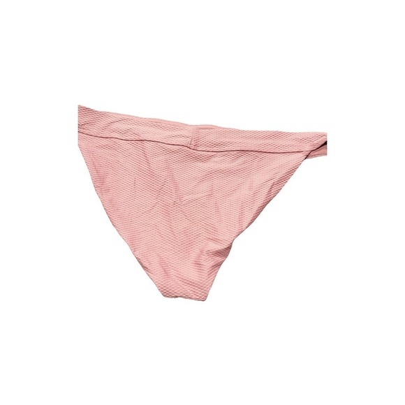 Chelsea-28 Women's Coral Pink Mid Rise Swimwear Bikini Bottoms Size XL - Picture 3 of 11